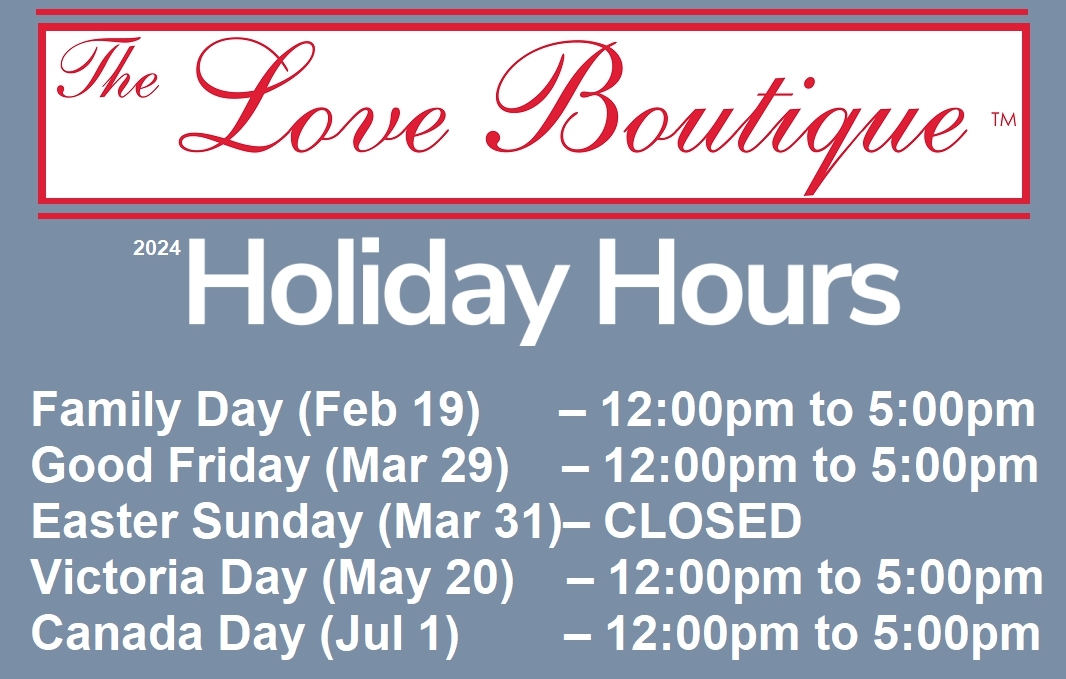 The Love Boutique Your Pleasure is Our Business in Sherwood Park